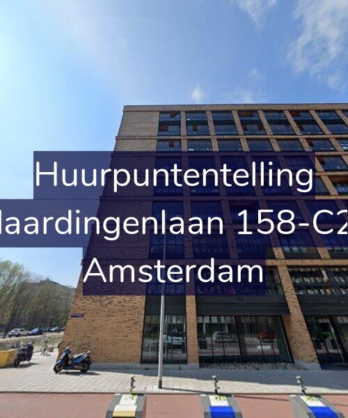 Foto gevel Huurpuntentelling voor Vlaardingenlaan 158-C21, Amsterdam