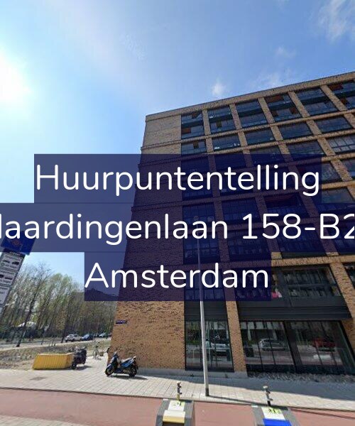 Foto gevel Huurpuntentelling voor Vlaardingenlaan 158-B24, Amsterdam