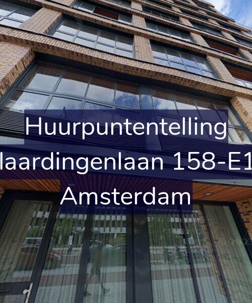 Foto gevel Huurpuntentelling voor Vlaardingenlaan 158-E11, Amsterdam