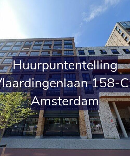 Foto gevel Huurpuntentelling voor Vlaardingenlaan 158-C9, Amsterdam