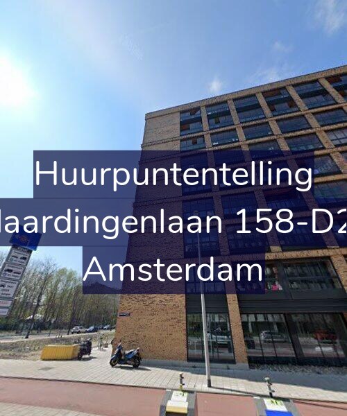Foto gevel Huurpuntentelling voor Vlaardingenlaan 158-D23, Amsterdam