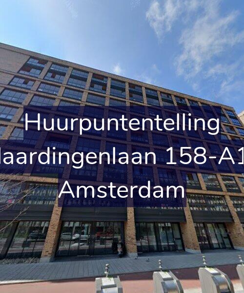 Foto gevel Huurpuntentelling voor Vlaardingenlaan 158-A17, Amsterdam