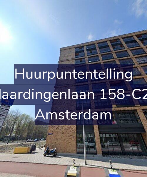 Foto gevel Huurpuntentelling voor Vlaardingenlaan 158-C24, Amsterdam