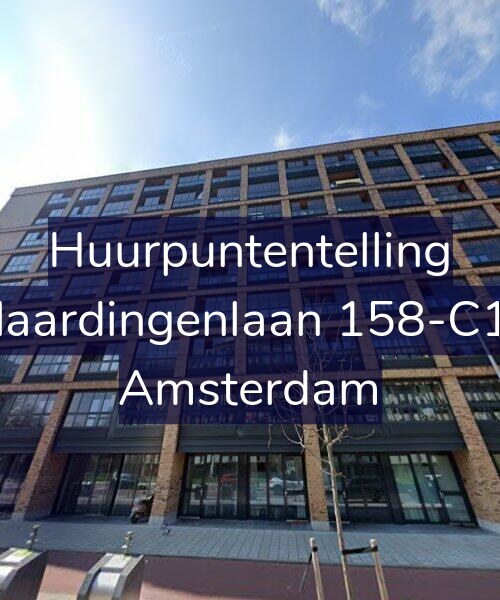 Foto gevel Huurpuntentelling voor Vlaardingenlaan 158-C16, Amsterdam
