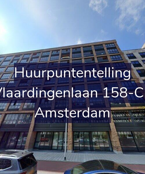 Foto gevel Huurpuntentelling voor Vlaardingenlaan 158-C5, Amsterdam