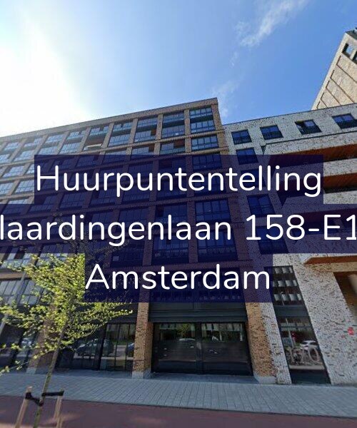 Foto gevel Huurpuntentelling voor Vlaardingenlaan 158-E10, Amsterdam