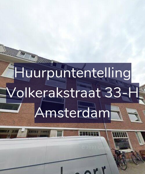 Foto gevel Huurpuntentelling voor Volkerakstraat 33-H, Amsterdam