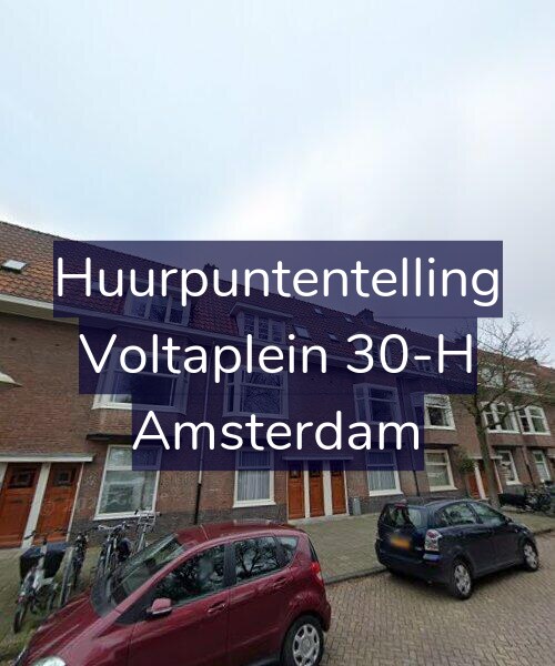 Foto gevel Huurpuntentelling voor Voltaplein 30-H, Amsterdam