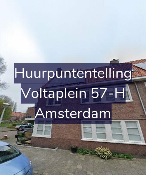 Foto gevel Huurpuntentelling voor Voltaplein 57-H, Amsterdam