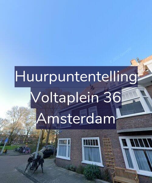 Foto gevel Huurpuntentelling voor Voltaplein 36, Amsterdam