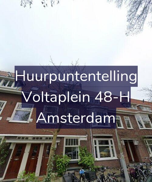 Foto gevel Huurpuntentelling voor Voltaplein 48-H, Amsterdam