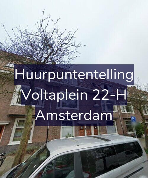 Foto gevel Huurpuntentelling voor Voltaplein 22-H, Amsterdam