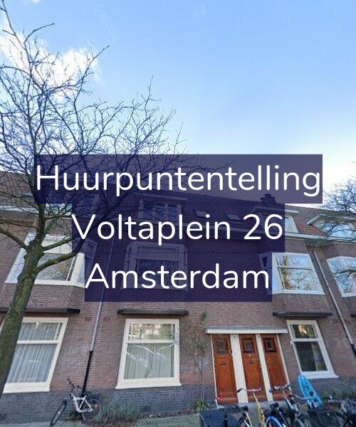 Foto gevel Huurpuntentelling voor Voltaplein 26, Amsterdam