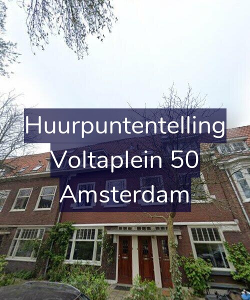 Foto gevel Huurpuntentelling voor Voltaplein 50, Amsterdam