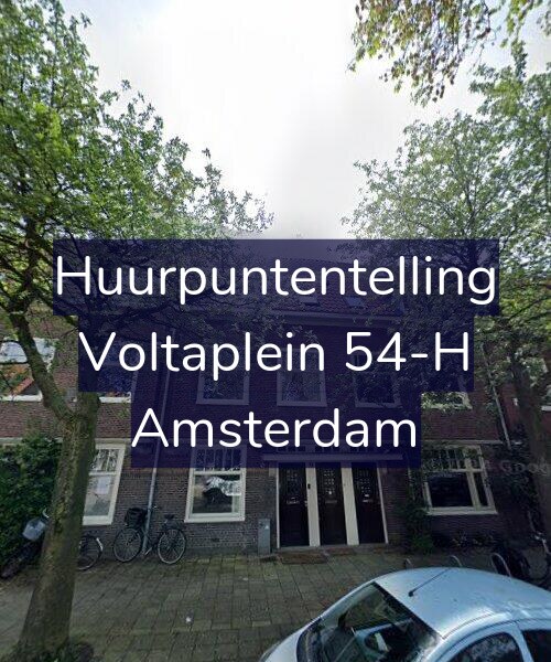 Foto gevel Huurpuntentelling voor Voltaplein 54-H, Amsterdam