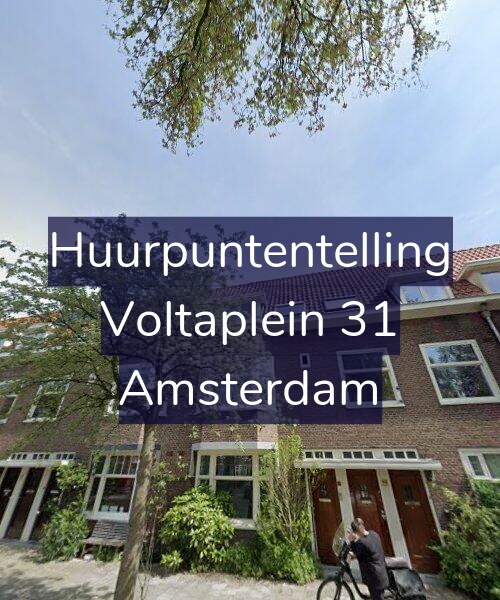Foto gevel Huurpuntentelling voor Voltaplein 31, Amsterdam
