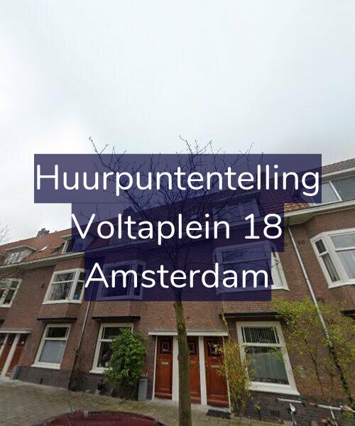 Foto gevel Huurpuntentelling voor Voltaplein 18, Amsterdam