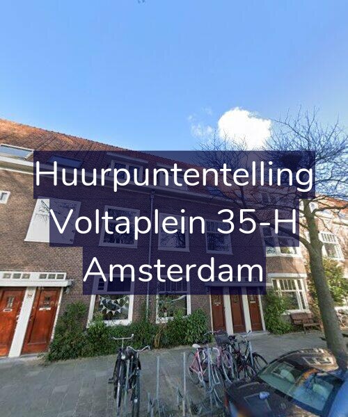 Foto gevel Huurpuntentelling voor Voltaplein 35-H, Amsterdam