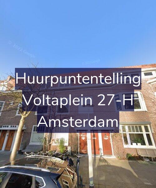 Foto gevel Huurpuntentelling voor Voltaplein 27-H, Amsterdam
