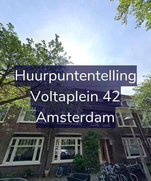 Foto gevel Huurpuntentelling voor Voltaplein 42, Amsterdam