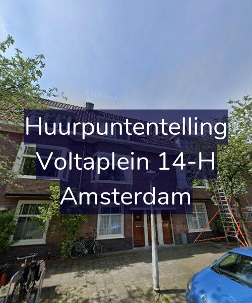 Foto gevel Huurpuntentelling voor Voltaplein 14-H, Amsterdam