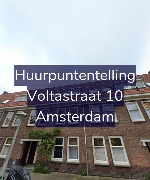 Foto gevel Huurpuntentelling voor Voltastraat 10, Amsterdam