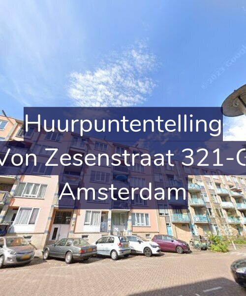 Foto gevel Huurpuntentelling voor Von Zesenstraat 321-G, Amsterdam