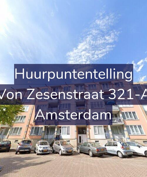 Foto gevel Huurpuntentelling voor Von Zesenstraat 321-A, Amsterdam