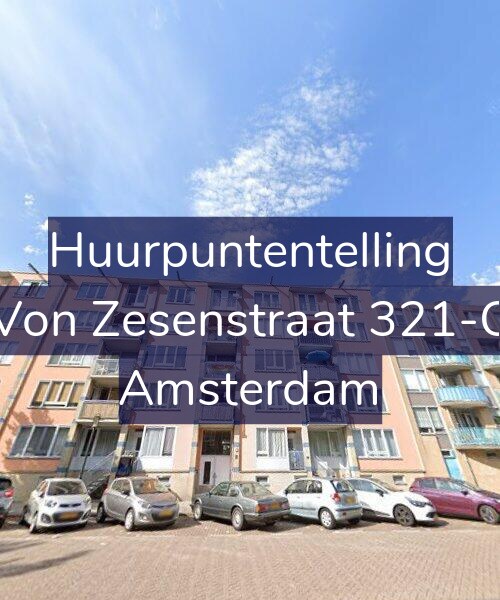 Foto gevel Huurpuntentelling voor Von Zesenstraat 321-C, Amsterdam