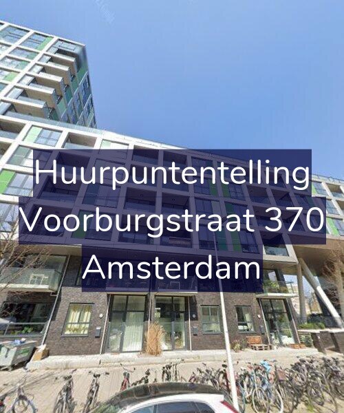 Foto gevel Huurpuntentelling voor Voorburgstraat 370, Amsterdam