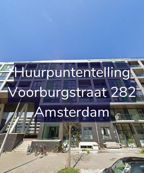 Foto gevel Huurpuntentelling voor Voorburgstraat 282, Amsterdam