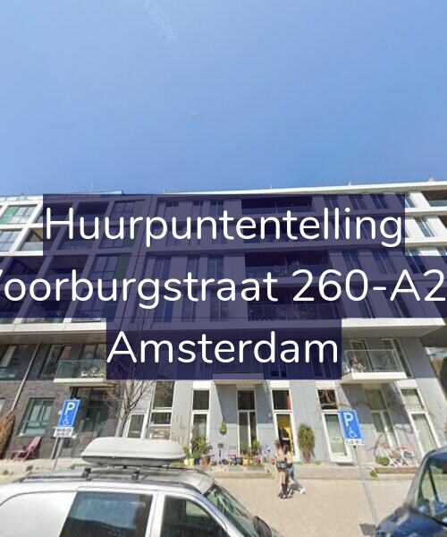 Foto gevel Huurpuntentelling voor Voorburgstraat 260-A23, Amsterdam