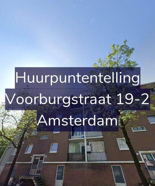 Foto gevel Huurpuntentelling voor Voorburgstraat 19-2, Amsterdam