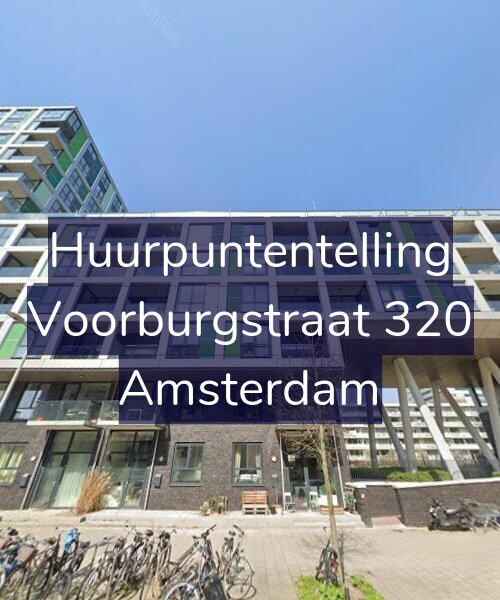 Foto gevel Huurpuntentelling voor Voorburgstraat 320, Amsterdam