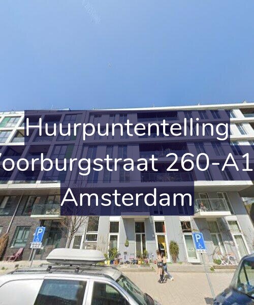 Foto gevel Huurpuntentelling voor Voorburgstraat 260-A15, Amsterdam