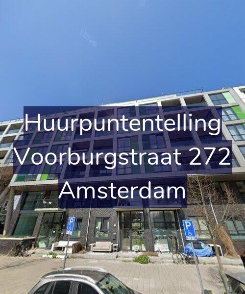 Foto gevel Huurpuntentelling voor Voorburgstraat 272, Amsterdam