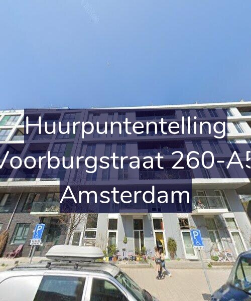 Foto gevel Huurpuntentelling voor Voorburgstraat 260-A5, Amsterdam