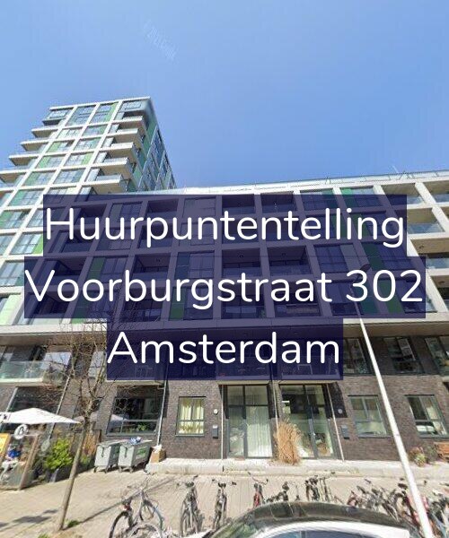 Foto gevel Huurpuntentelling voor Voorburgstraat 302, Amsterdam