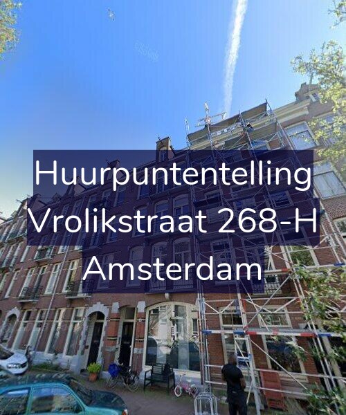 Foto gevel Huurpuntentelling voor Vrolikstraat 268-H, Amsterdam