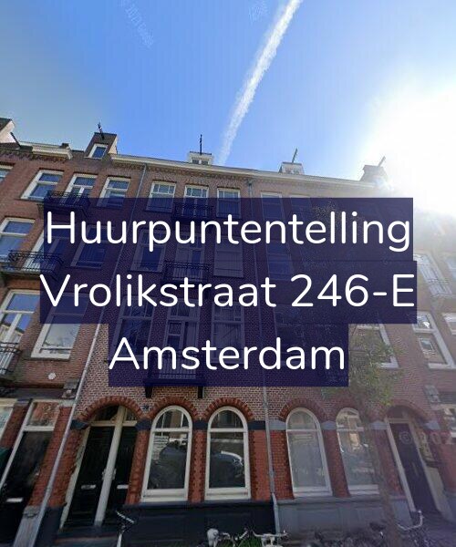 Foto gevel Huurpuntentelling voor Vrolikstraat 246-E, Amsterdam