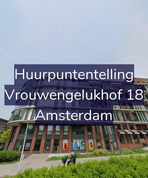 Foto gevel Huurpuntentelling voor Vrouwengelukhof 18, Amsterdam
