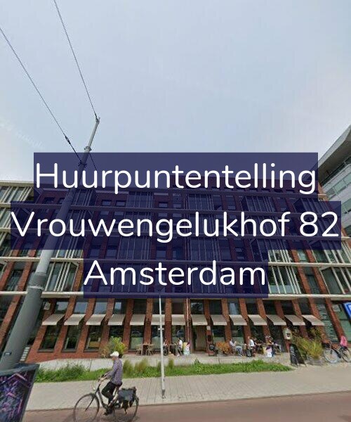 Foto gevel Huurpuntentelling voor Vrouwengelukhof 82, Amsterdam
