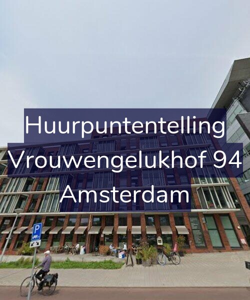 Foto gevel Huurpuntentelling voor Vrouwengelukhof 94, Amsterdam
