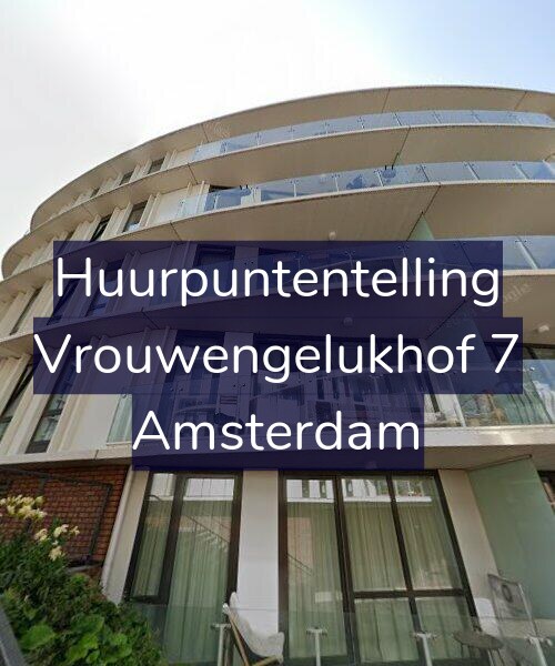 Foto gevel Huurpuntentelling voor Vrouwengelukhof 7, Amsterdam