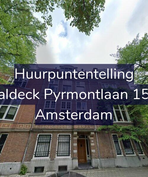Foto gevel Huurpuntentelling voor Waldeck Pyrmontlaan 15-A, Amsterdam