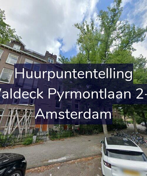 Foto gevel Huurpuntentelling voor Waldeck Pyrmontlaan 2-H, Amsterdam