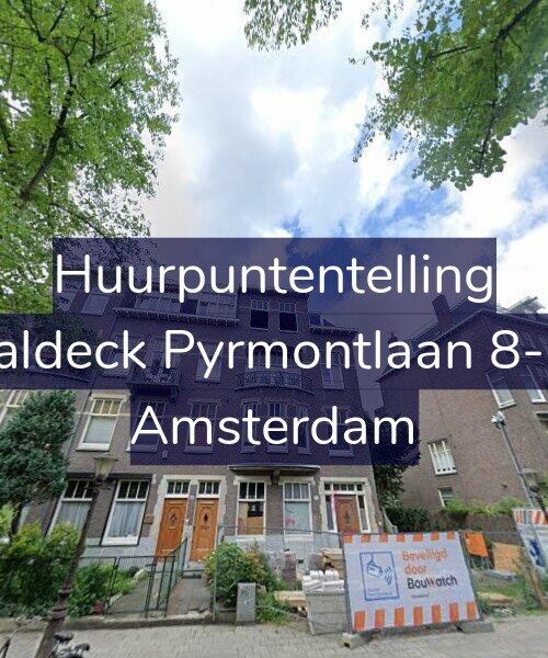Foto gevel Huurpuntentelling voor Waldeck Pyrmontlaan 8-3A, Amsterdam