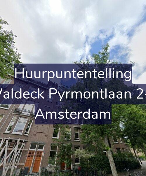 Foto gevel Huurpuntentelling voor Waldeck Pyrmontlaan 2-2, Amsterdam
