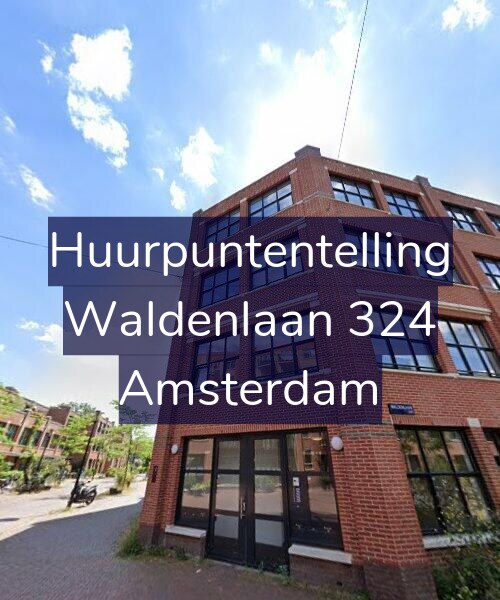Foto gevel Huurpuntentelling voor Waldenlaan 324, Amsterdam