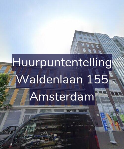 Foto gevel Huurpuntentelling voor Waldenlaan 155, Amsterdam